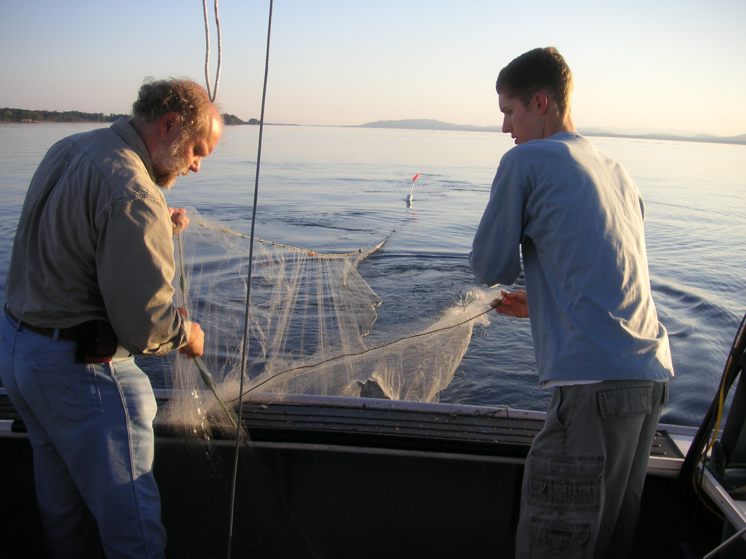 Floating gillnet