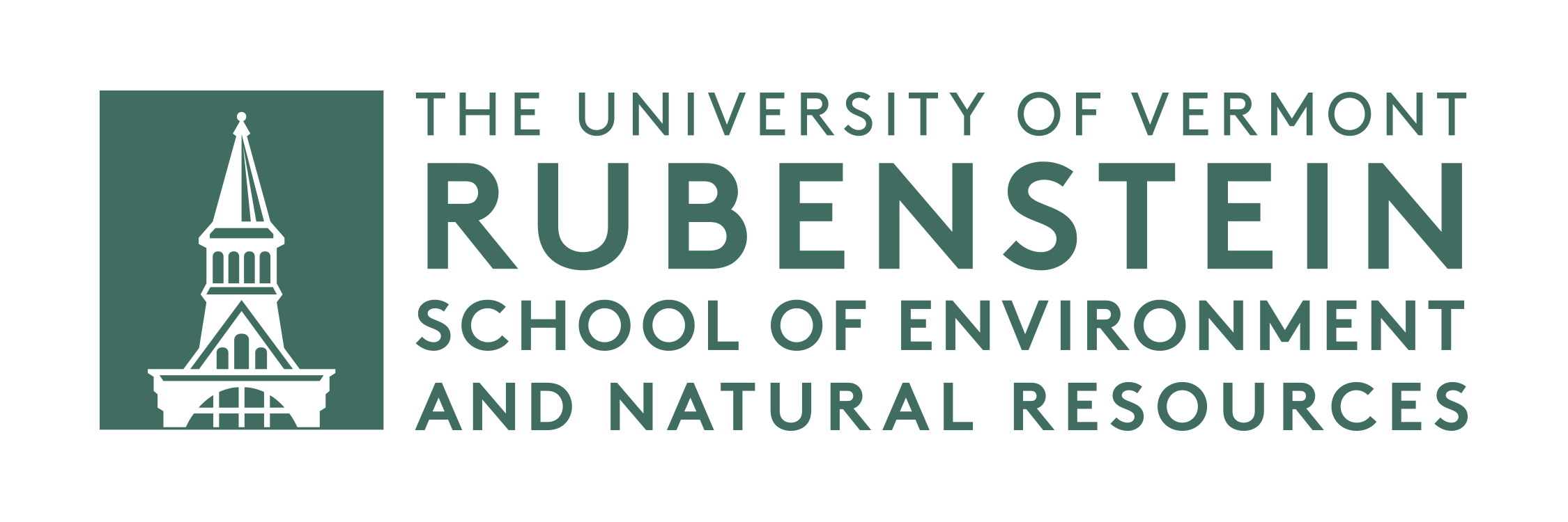 Rubenstein School of Environment and Natural Resources logo